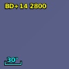 BD+14  2800