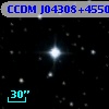 CCDM J04308+4550AB