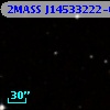 2MASS J14533222-0114289