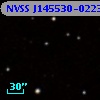 NVSS J145530-022301