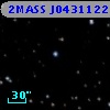2MASS J04311227+4259103