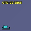 CPD-22  5865
