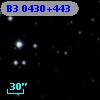B3 0430+443