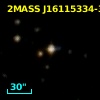 2MASS J16115334-3902158