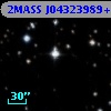 2MASS J04323989+4356071