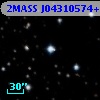2MASS J04310574+4348488