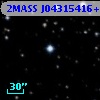2MASS J04315416+4350170