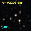 V* V2203 Sgr