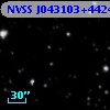 NVSS J043103+442450