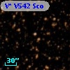 V* V542 Sco