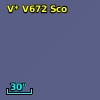 V* V672 Sco