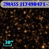 2MASS J17490471-3928587