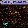 2MASS J17490027-3926295
