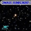 2MASS J19053697-3904306