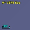 V* V576 Sco