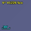V* V1226 Sco