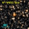 V* V651 Sco