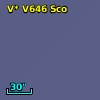 V* V646 Sco
