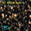 V* V418 Sco