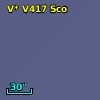 V* V417 Sco