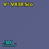 V* V438 Sco