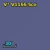 V* V1166 Sco