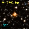 V* V742 Sgr