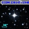 CCDM J20147+5940B
