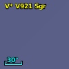 V* V921 Sgr