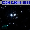 CCDM J20048+5855B