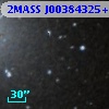 2MASS J00384325+4819230