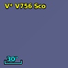 V* V756 Sco