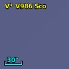 V* V986 Sco