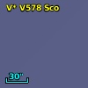 V* V578 Sco