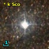 * k Sco