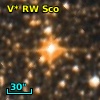V* RW Sco