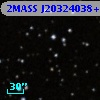 2MASS J20324038+6045412