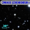 2MASS J20303050+5946291
