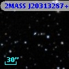 2MASS J20313287+6014125