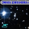 2MASS J20314393+6003416