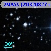 2MASS J20320827+6003557