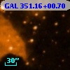 GAL 351.16+00.70