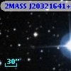 2MASS J20321641+6025487