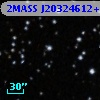 2MASS J20324612+6027293