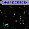 2MASS J20330019+6028042