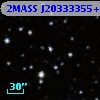 2MASS J20333355+6032450