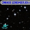 2MASS J20343733+6036136