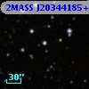 2MASS J20344185+6030366