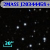 2MASS J20344458+6031540