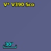 V* V390 Sco